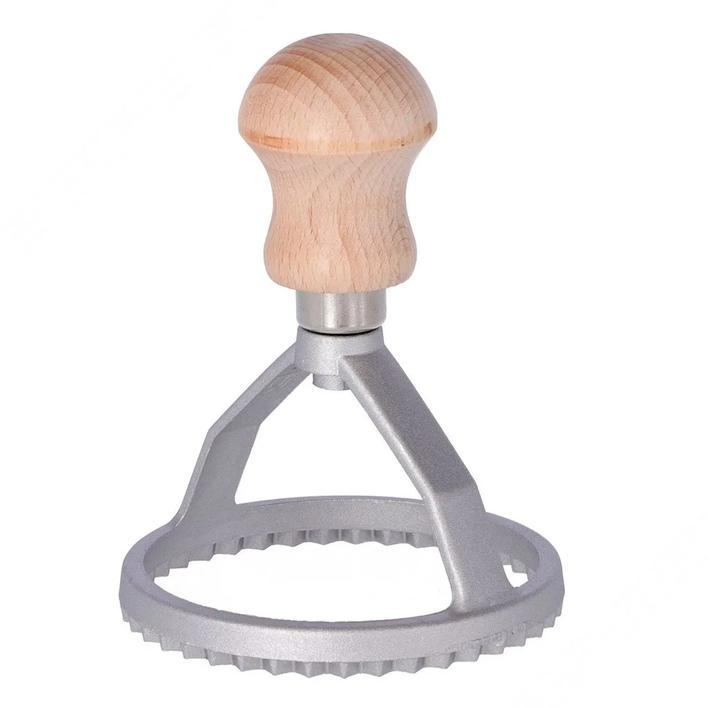 Round Shaped Aluminum Stamp for Cutting Ravioli (80 mm) - Image 2