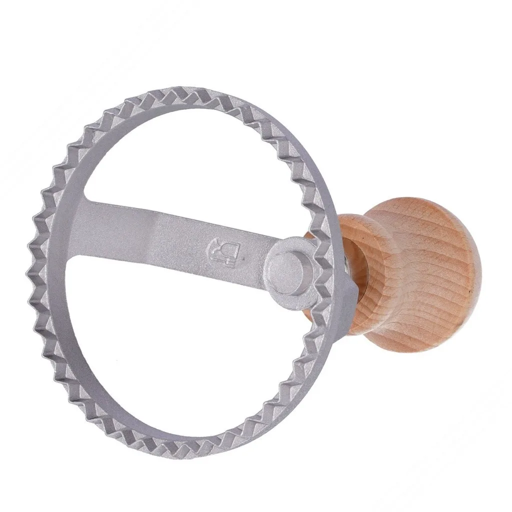 Round Shaped Aluminum Stamp for Cutting Ravioli (80 mm)